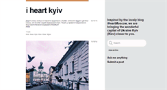 Desktop Screenshot of iheartkyiv.tumblr.com