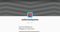 Desktop Screenshot of colormelauren.tumblr.com