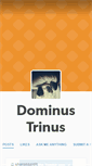 Mobile Screenshot of dominustrinus.tumblr.com