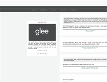 Tablet Screenshot of gleeprompts.tumblr.com