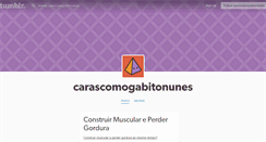 Desktop Screenshot of carascomogabitonunes.tumblr.com