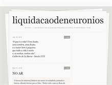 Tablet Screenshot of liquidacaodeneuronios.tumblr.com