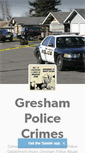 Mobile Screenshot of greshampolicecrimes.tumblr.com