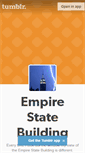 Mobile Screenshot of empirestatebuildingpictures.tumblr.com