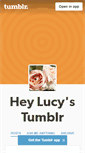 Mobile Screenshot of heylucy.tumblr.com