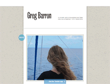 Tablet Screenshot of gregbarron.tumblr.com