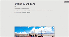 Desktop Screenshot of jtaimejadore.tumblr.com