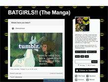 Tablet Screenshot of batgirlsmanga.tumblr.com