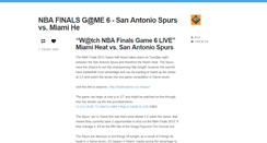 Desktop Screenshot of heatsvspurs6live.tumblr.com