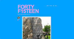 Desktop Screenshot of forty15.tumblr.com