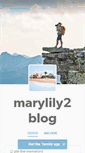 Mobile Screenshot of marylily2.tumblr.com