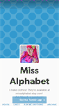 Mobile Screenshot of missalphabet.tumblr.com