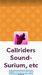 Mobile Screenshot of callrider.tumblr.com