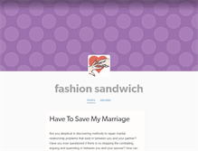 Tablet Screenshot of fashionsandwich.tumblr.com