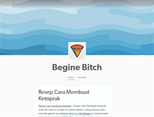 Tablet Screenshot of begonebitch.tumblr.com