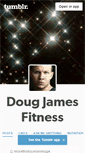 Mobile Screenshot of dougjamesfitness.tumblr.com