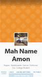 Mobile Screenshot of mahnameamon.tumblr.com