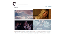 Desktop Screenshot of criterioncollection.tumblr.com