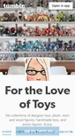 Mobile Screenshot of fortheloveoftoys.tumblr.com