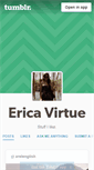 Mobile Screenshot of ericavirtue.tumblr.com