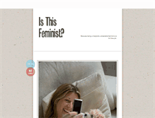 Tablet Screenshot of isthisfeminist.tumblr.com