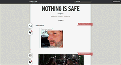 Desktop Screenshot of nothingissafe.tumblr.com