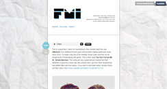 Desktop Screenshot of feedmeindie.tumblr.com