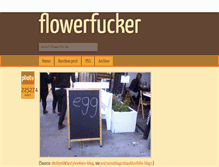 Tablet Screenshot of flowerfucker.tumblr.com