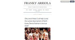 Desktop Screenshot of frankyarriola.tumblr.com