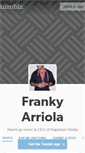 Mobile Screenshot of frankyarriola.tumblr.com