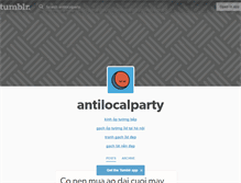 Tablet Screenshot of antilocalparty.tumblr.com