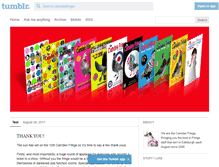 Tablet Screenshot of camdenfringe.tumblr.com