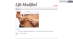 Desktop Screenshot of life-modified.tumblr.com