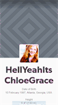 Mobile Screenshot of hellyeahitschloegrace.tumblr.com