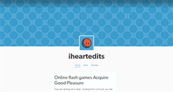 Desktop Screenshot of iheartedits.tumblr.com