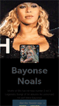 Mobile Screenshot of bayonseknowles.tumblr.com