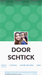 Mobile Screenshot of doorschtick.tumblr.com