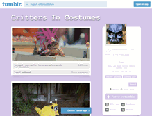 Tablet Screenshot of crittercostumes.tumblr.com