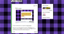 Desktop Screenshot of plaidtheme.tumblr.com