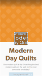 Mobile Screenshot of moderndayquilts.tumblr.com