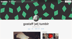 Desktop Screenshot of gostaff.tumblr.com