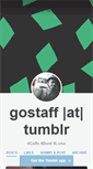 Mobile Screenshot of gostaff.tumblr.com