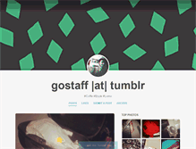 Tablet Screenshot of gostaff.tumblr.com