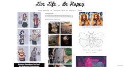 Desktop Screenshot of livelifebehappysmile.tumblr.com