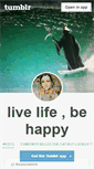 Mobile Screenshot of livelifebehappysmile.tumblr.com