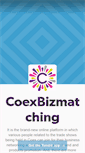 Mobile Screenshot of coexbizmatching.tumblr.com