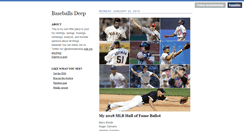 Desktop Screenshot of baseballsdeep.tumblr.com