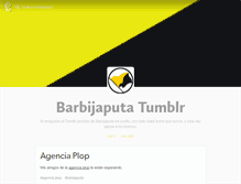 Tablet Screenshot of barbijaputa.tumblr.com