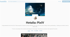 Desktop Screenshot of hetaliapixiv.tumblr.com