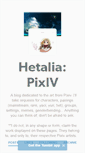 Mobile Screenshot of hetaliapixiv.tumblr.com